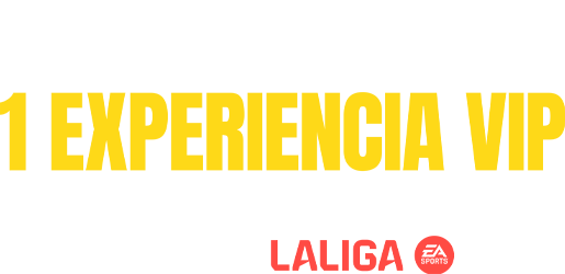 PODRÁS GANAR 1 EXPERIENCIA VIP PARA TI Y 4 AMIGOS EN UN ESTADIO* DE LALIGA EA SPORTS